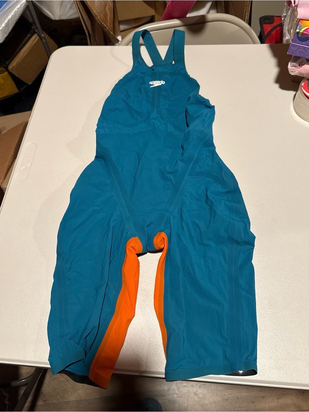 Speedo women’s Teal & Orange Swim